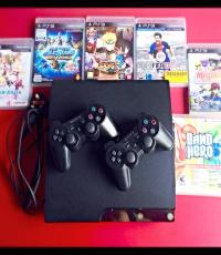 PS3 Console Bundle (Includes 2 controllers and games)