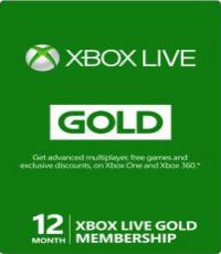 Xbox Live Gold Membership 12 Months