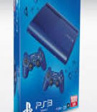 PS3  Super Slim 500GB Blue Console
