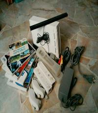 Nintendo Wii Console with Stuff