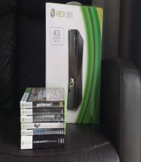 250GB Xbox 360 Slim Console With games