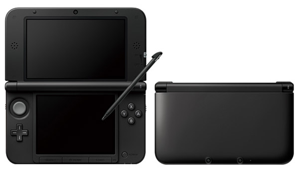 3DS XL with 3 games