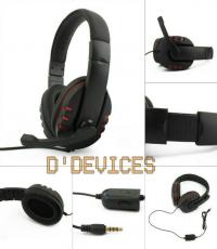 PS4 Gaming Headset Red - Best Price!