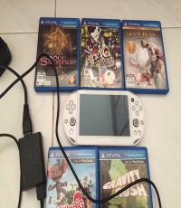 PS VITA CONSOLE and GAMES