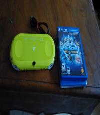 PS vita slim yellow with 2 games