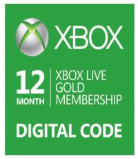 Xbox 12 Months Gold Subscription