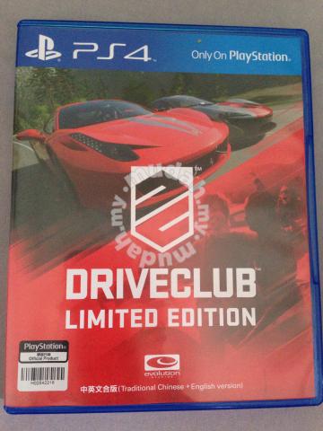 Driveclub Limited Edition (Code unredeem)