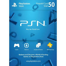 SGD $50 PSN Digital Code (PS4/PS3/VITA)