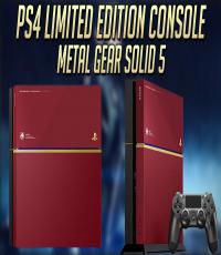 PS4 Console (MGS - THE PHANTOM PAIN - 500GB)