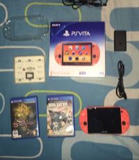 Sony PS Vita Slim PCH 2006 Neon Orange