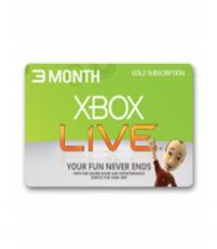 3 month Xbox LIVE Gold