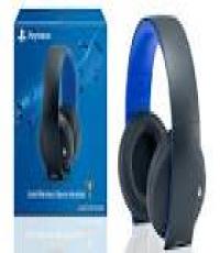 PS4 Wireless Gold Headset