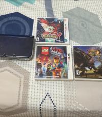 3ds XL blue local set