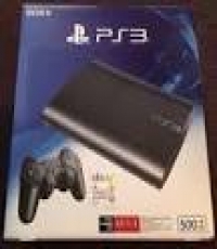 Playstation 3 white with 2 controller.