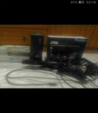 Xbox 360 Set And 20 Over Games With Turtle Beach Px22 Headset