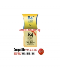 R4 Gold Pro 2017 for 3DS / 2DS / DS