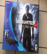 New Sony PlayStation 4 Slim Console 500GB Uncharted 4 Games