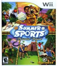 Summer sports paradise island