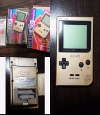 Gameboy Pocket Gold boxed (Limited Edition)