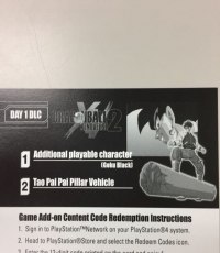 Dragon Ball Xenoverse 2 (DLC only)