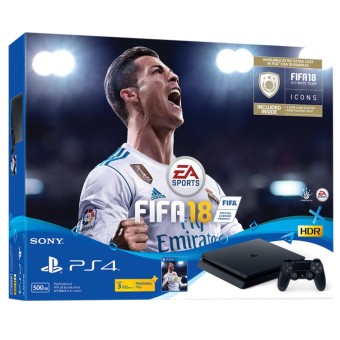 Sony PlayStation 4 Slim FIFA 18 Console Bundle