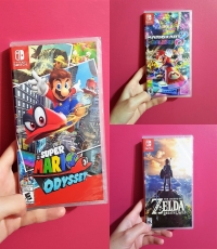 Zelda, Mario Odyssey & Mario Kart 8 Deluxe (Bundle)