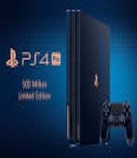 PS4 Pro console Limited Edition (500 Millio)