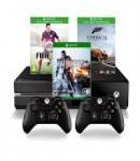 Xbox One Black 500gb plus console exclusive games