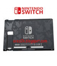 Nintendo Switch Limited Edition Pikachu Evee Main Console Replacement Back Casin