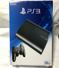 PS3 console (SONY PS3 Playstation 3 500GB Console System Charcoal Black CECH4)