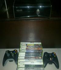 250GB Xbox360 Slim Console (with tons of games)