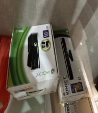 Xbox 360 with Kinect and Games