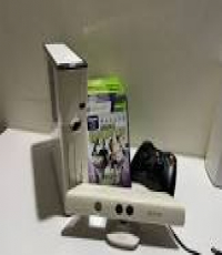 Xbox 360 white slim ,9 games, 275 gb (1 controller - with kinect sensor)