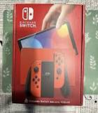 Nintendo Switch OLED console Mario Red Edition