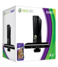 XBOX 360 Slim 4GB with Kinect and 3 free games