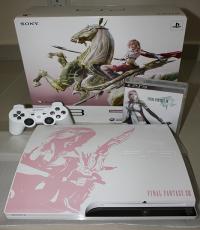 Sony Playstation 3 Slim White 250gb (FF13 Lightning Ed )