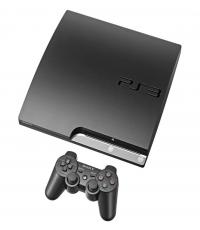Playstation 3 Slim 320GB Console(Black With 2 controler)