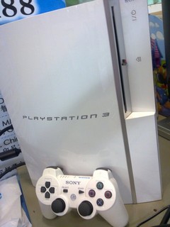 PlayStation 3 Fat Console (40GB v3.41 ceramic white Jap console)
