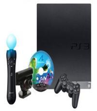 Complete PS3 Console with 2 Controllers and 2 PS Move Controller