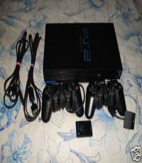 Playstation 2 FAT with many games
