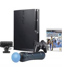 Playstation 3 Slim 320GB Console complete with PS3 2 x Move and