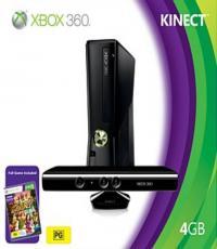 Xbox 360 4GB Kinect with Games