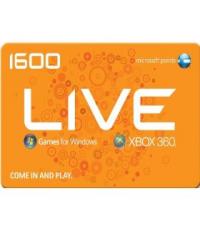 Xbox Live 1600 points card