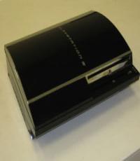 PS3 fat 80gb 3.55 YLOD (black)