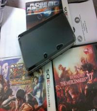 Japanese 3DS with 3 games (Black)