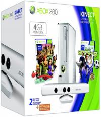 4GB XBOX 360 with Kinect