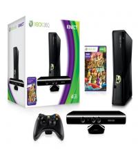 4GB XBOX 360 slim with Kinect black