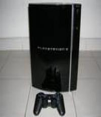 PS3 40G FAT BLACK (good as new)