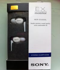 Sony NUDE EX Monitor Earphone MDR-EX300SL