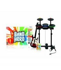 Wii console with band hero set and wii fit plus (with board.)